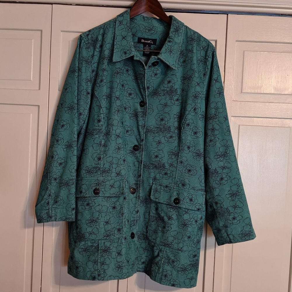 Denim & Co Corduroy Jacket
